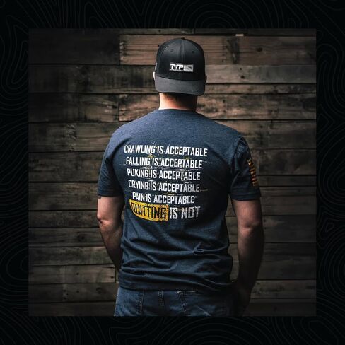 Til Valhalla Project Keep Moving Forward Graphic Tee, Veteran Owned & Operated, Proudly Printed in The USA in Saudi Arabia