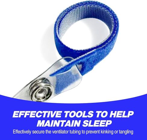 8-Pack CPAP Hose Holder Clip, Oxygen Tube/Cannula Holder Entanglement Proof Hose Holder for Uninterrupted Sleep Therapy, Attach CPAP Hose Securely to Clothing, Bedding & Other Soft Surfaces in Saudi Arabia