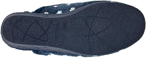 Sleepers LS183 JOSEPHINE Ladies Comfort Floral Embroidered Wedge Slip-on Mule Slippers in Saudi Arabia