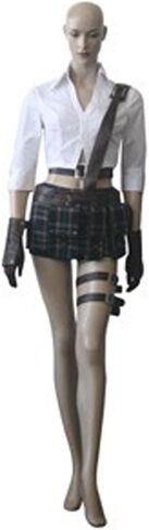 US size shirt skirt gloves belt and leg harness cosplay costume in Saudi Arabia