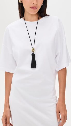 LUV AJ Women's The Solstice Knot Tassel Necklace in Saudi Arabia