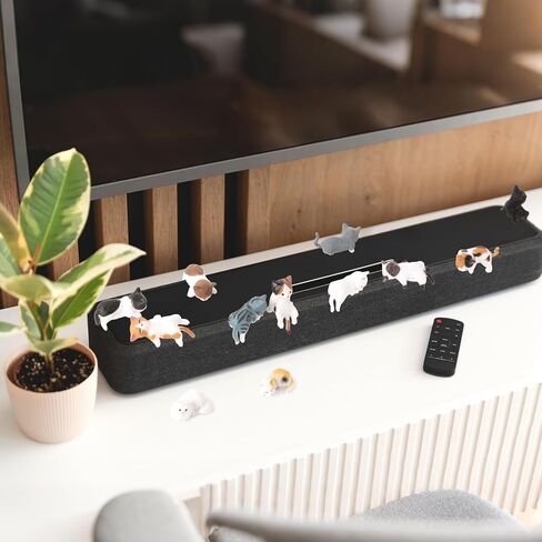 Draupnir 12 Pcs Mini Cat Figurines Cat Car Decor Cute Resin Mini Cat Desk Accessories for Computer Monitor Dashboard Home Office Decoration Ideal Gift for Cats Lovers in Kuwait