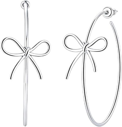 OwMell Large Hoop Earrings for Women 925 Sterling Silver Post 14K Gold Plated Big Hoops Earrings Trendy Pearl Cubic Zirconia Hoop Earrings in Saudi Arabia