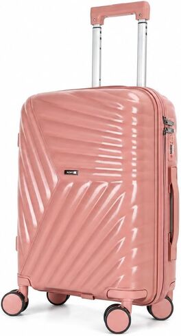 Carry On Luggage with Spinner Wheels, Hardside Suitcase with TSA Lock, Lightweight Travel Rolling Luggage with Telescoping Handle (Sky Blue) in Saudi Arabia