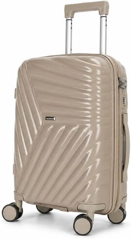 Carry On Luggage with Spinner Wheels, Hardside Suitcase with TSA Lock, Lightweight Travel Rolling Luggage with Telescoping Handle (Sky Blue) in Saudi Arabia