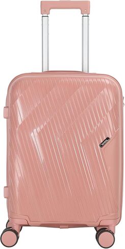 Carry On Luggage with Spinner Wheels, Hardside Suitcase with TSA Lock, Lightweight Travel Rolling Luggage with Telescoping Handle (Sky Blue) in Saudi Arabia