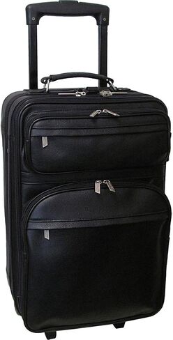 Amerileather Black Leather 22" Expandable Pullman (#8001-0) in Saudi Arabia