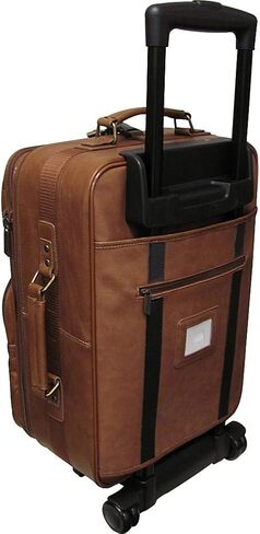 Amerileather Black Leather 22" Expandable Pullman (#8001-0) in Saudi Arabia