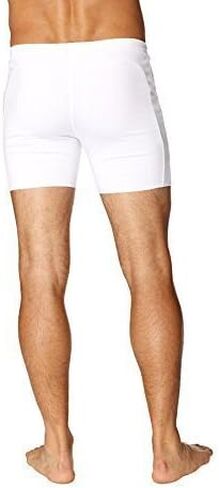4-rth Mens Transition Yoga Shorts (Large, Solid White) in Saudi Arabia