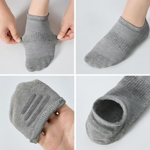 No Show Socks Women & Men Low Cut Ankle Short Anti-slid Athletic Running Casual Invisible Liner Socks in Kuwait