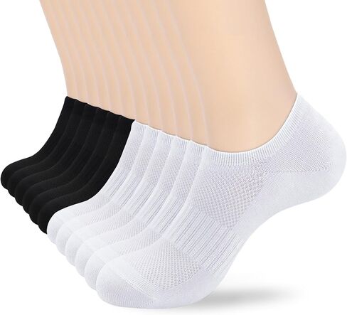No Show Socks Women & Men Low Cut Ankle Short Anti-slid Athletic Running Casual Invisible Liner Socks in Kuwait