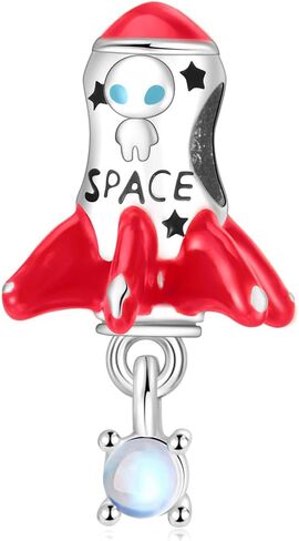 925 Sterling Silver Charm, Sun, Moon and Star Series Pendant Charms Fit Pandora Bracelets DIY Jewelry Gift for Women in Saudi Arabia