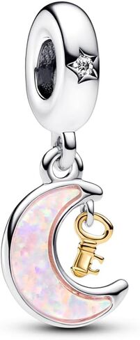 925 Sterling Silver Charm, Sun, Moon and Star Series Pendant Charms Fit Pandora Bracelets DIY Jewelry Gift for Women in Saudi Arabia