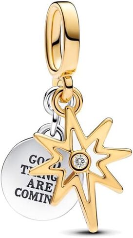 925 Sterling Silver Charm, Sun, Moon and Star Series Pendant Charms Fit Pandora Bracelets DIY Jewelry Gift for Women in Saudi Arabia