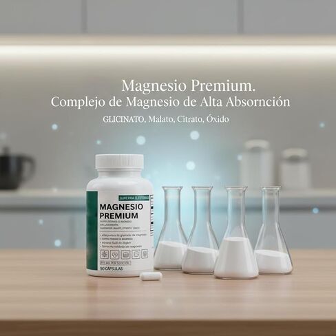 Magnesium Premium, Non-GMO,Free from Gluten and Soy-90Count in Saudi Arabia