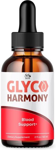 Glyco Harmony Drops, Official Glyco Harmony Liquid Supplement with All Natural Ingredients, GlycoHarmony Blood Support Maximum Strength Health and Wellness Vitamin Supplement (1 Bottle, 30 Servings) in Kuwait