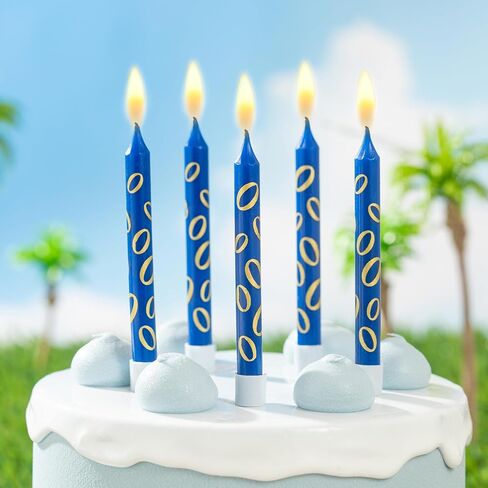 PHD CAKE 36-Count Birthday Candles with Holders, Party Candles, Cake Candles in Kuwait