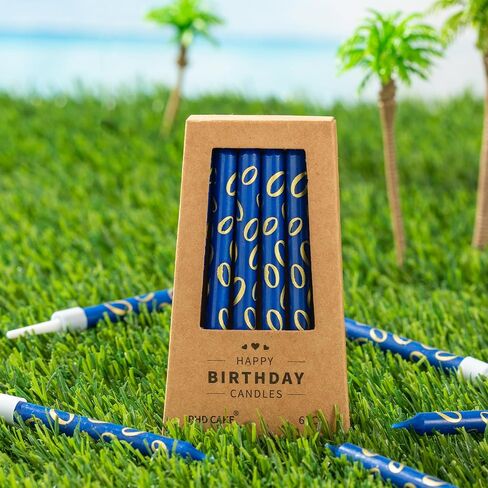 PHD CAKE 36-Count Birthday Candles with Holders, Party Candles, Cake Candles in Kuwait