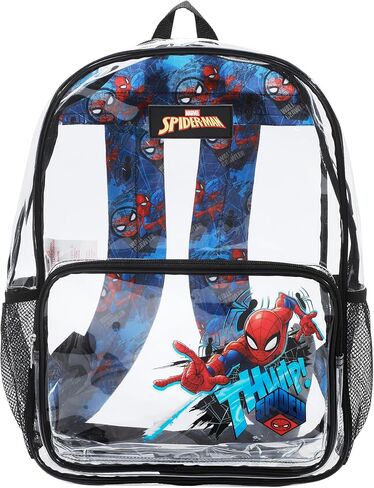 Bioworld Spider-Man Classic Kids' Clear PVC 16" Backpack in Kuwait