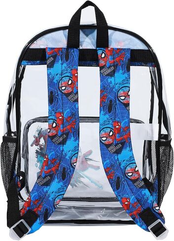 Bioworld Spider-Man Classic Kids' Clear PVC 16" Backpack in Kuwait