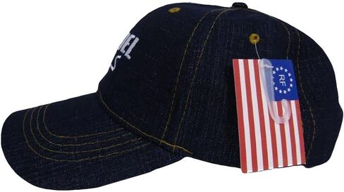 Infidel Armed Military Blue Jean Denim Style Embroidered Cap Hat in Saudi Arabia