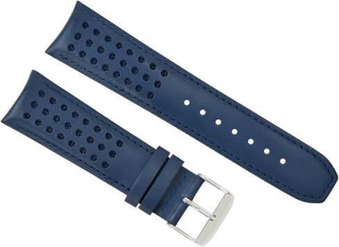 Ewatchparts 23mm Blue Angel Leather Watch Band Strap Compatible With Citizen AT8020-03L H800-S081165 in Kuwait