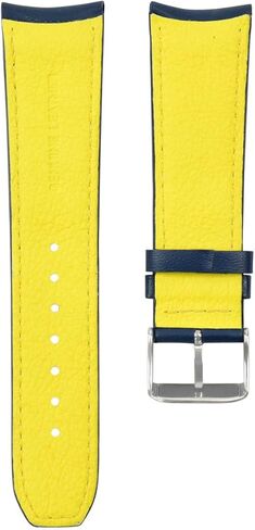 Ewatchparts 23mm Blue Angel Leather Watch Band Strap Compatible With Citizen AT8020-03L H800-S081165 in Kuwait