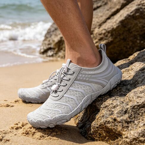 Non-Slip Quick-Dry Five-Toe Hiking Shoes for Women Men, Lightweight Barefoot Water Sneakers for Gym Swim Outdoor Activities in Kuwait