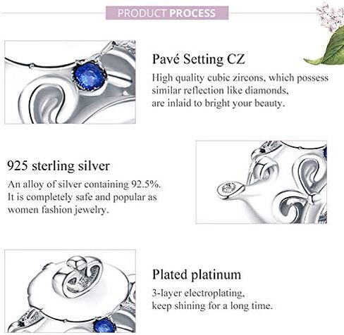 Teapot Cup Charm Original 925 Sterling Silver Bead for Bracelets Christmas Charm for Her Mom Wife in Saudi Arabia