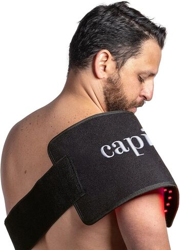 Capillus Body Red Light Therapy Wrap - 2 in 1 LED Cordless Red Light Therapy Belt - Wearable 630nm & 850nm Infrared Red Light Therapy for Back, Waist, Knee, Legs, Shoulder Pain in Saudi Arabia