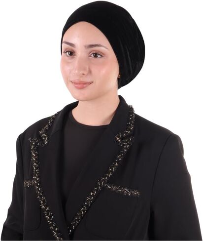Mu Lan Gripcap | Anti-slip Non-slip Handmade Velvet Beanie Bonnet Hat | Under Hijab ScarfTurban Wrap Chemo Hair Loss in Saudi Arabia