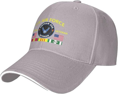 Us Air Force Vietnam Era Veteran Classic Baseball Cap Trucker Cap Sport Hat Party Cap in Kuwait