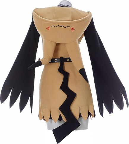 Mobbunny Women Anime Derivative Pajama Dress Kawaii Hooded Hat Homewear Sleepwear Cosplay Costume with Belt and Tail in Kuwait