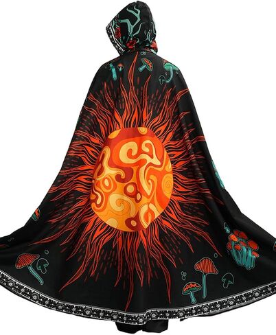 Hooded Cloak, Sun Hooded Cape Cosplay Halloween Costume in Saudi Arabia