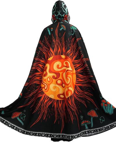 Hooded Cloak, Sun Hooded Cape Cosplay Halloween Costume in Saudi Arabia