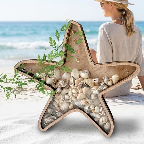 Seashell Holder, Sea Shell Holder Display Stand for Starfish and Beach Treasures,Compact Showcase for Coastal Decor Collectibles in Saudi Arabia