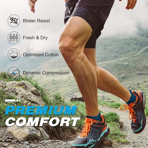 Cirorld Travel Essentials Bundle – Memory Foam Neck Pillow & Men’s Running Socks Combo for Comfort on The Go​ in Saudi Arabia