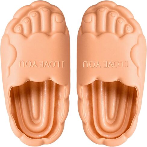 Funny Slippers, Large Novelty Barefoot Feet Shoes of Men and Women Prank Gag Gift for White Elephant Halloween and Valentine's Day in Saudi Arabia