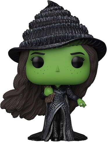 Funko Pop! Movies: Wicked Pt. 2 - Elphaba - Glitter - Amazon Exclusive - Collectable Vinyl Figure - Gift Idea - Official Merchandise - Toys for Kids & Adults - Movies Fans - Figure for Collectors in Kuwait