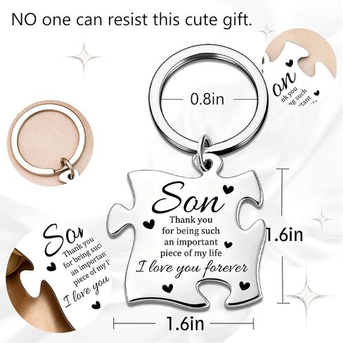 Fathers Day Gift For Son Adult Son Gifts From Mom Dad To My Boy Keychain Sons Birthday Gift Ideas Fatehr’s Day Christmas Stuff in Kuwait