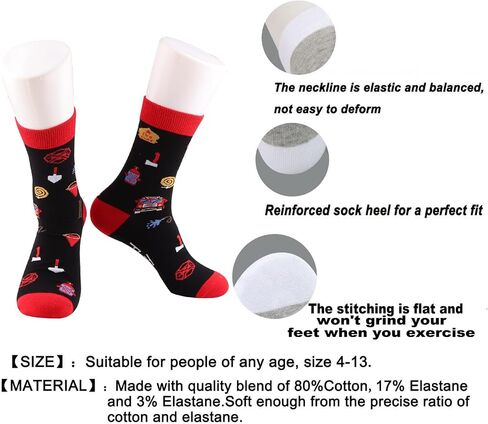 G2TUP Female Firefighter Socks Firewoman Gifts Female EMT Gifts Women In Fire Gift Fire Wife Socks in Kuwait