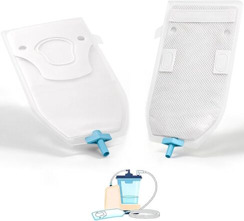 Male External Catheter for Men, Lightweight Breathable Material, Non-Invasive Urinary Collection, Standard System Compatibility, 30 Count in Kuwait