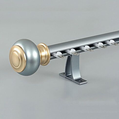 ty Curtain Rod Wall Mount15.4FT Adjustable Drape Track for Room Dividers Living Room Bedroom & OfficeEasy Installation (White 4.7M) in Saudi Arabia