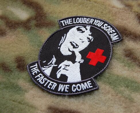 para Rescue THE Louder You Scream Morale Patch PJ in Saudi Arabia