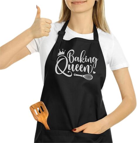 SANDJEST Funny Mens Aprons with Pockets for BBQ Grilling Cooking Grandpa Husband Apron for Birthday Christmas Father's Day in Kuwait