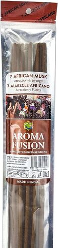 3 - Aroma Fusion 19" Jumbo Hand Dipped Incense 10-Stick Packs - 7 African Musk Scent in Saudi Arabia