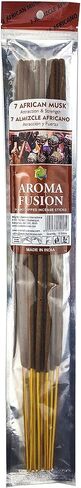 3 - Aroma Fusion 19" Jumbo Hand Dipped Incense 10-Stick Packs - 7 African Musk Scent in Saudi Arabia