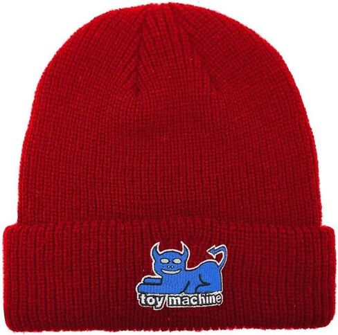 Toy Machine | Devil Cat Beanie - Red (kinda orange) in Saudi Arabia