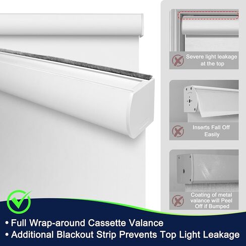BERISSA Motorized Blinds with Remote,Blackout&Light Filtering Smart Blinds for Windows,Linen Fabric,Remote Control,Customized Automatic Blinds,Electric Blinds with Solar Pannel/USB.Custom Color in Kuwait