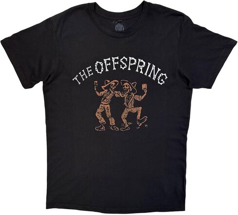 تي شيرت Ixnay On The Hombre من الكربون للرجال من The Offspring باللون الأسود in Kuwait